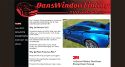 Desktop Screenshot of danswindowtinting.com